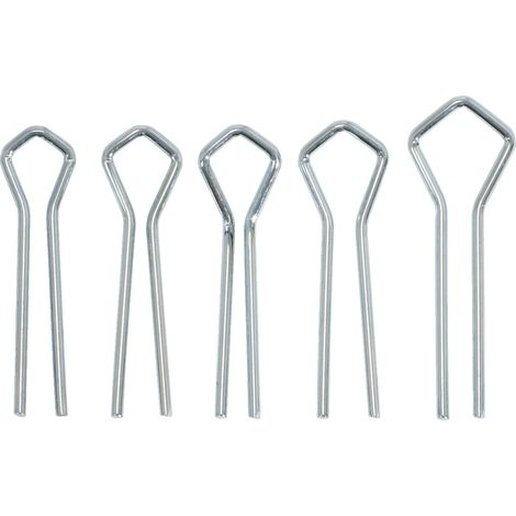 KS TOOLS  Juego de  insertos para  quitar bordes  de molduras  de parabrisas  - 140.2236-1