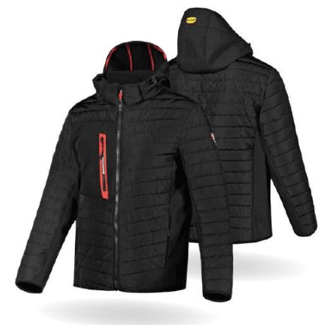 GILET MATELASSÉ NOIR (1/4)