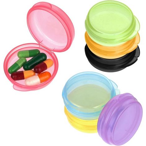 Minicaja de almacenamiento portátil de 7 piezas para joyas y objetos pequeños. (1/5)