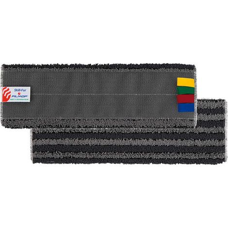 Frange microfibre grise smartfur velcro 40cm - DME - Le balayage