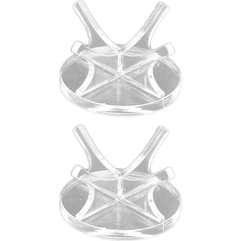 Support à balles de golf (2 pièces) - Haute stabilité, grande robustesse, simple, transparent (1/5)