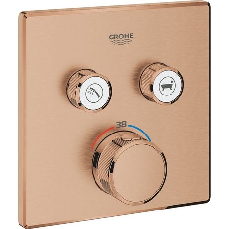 Grohe Grohtherm SmartControl Thermostat mit zwei Absperrventilen, (1/5)