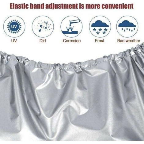Housse De Pneu - Impermeable Oxford Polyester - Pour Voiture Camping-Car Camion - Diametre 68 6 A 73 6 Cm - Lot De 4 (1/4)