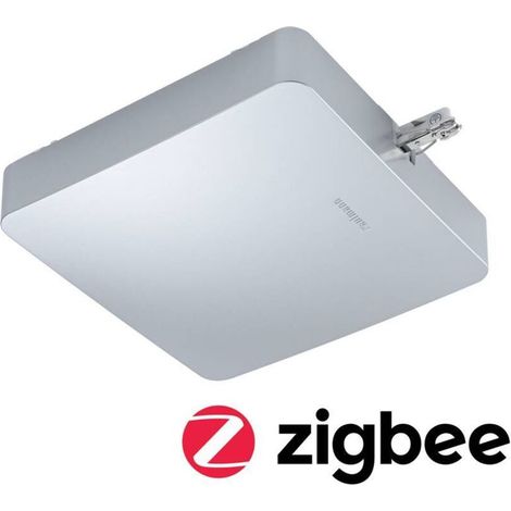 URail ZigBee Mitteleinspeisung 50120 Elément pour système d'éclairage sur rail haute tension Alimentation médi (1/5)