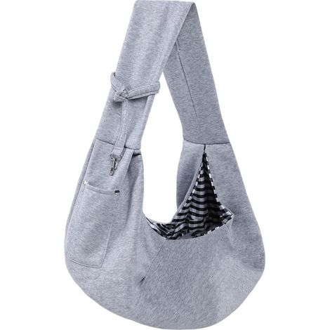 Zaino per cani fino a 7,5 kg, borsa per il trasporto di cani, pettorina per cani con cinturino regolabile per cani e gatti di piccola taglia, borsa da viaggio, pettorina da viaggio per esterni 12 c (1/5)