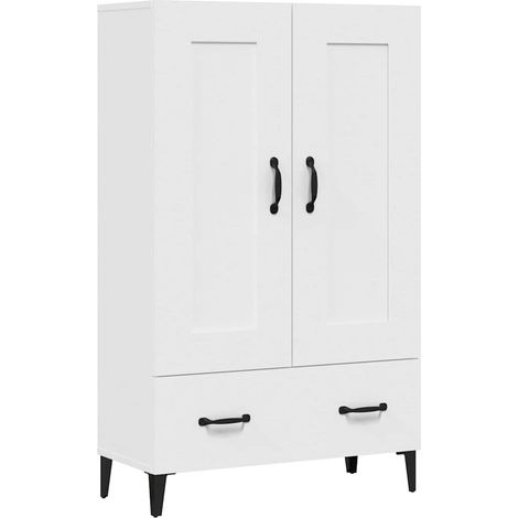 Maison Exclusive - Credenza Bianca 70x31x115 cm in Legno Ingegnerizzato (1/5)