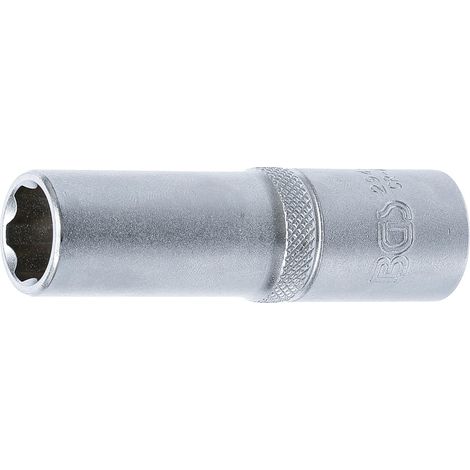 BGS Steckschlüssel-Einsatz Super Lock tief Antrieb Innenvierkant 12,5 mm (1/2") SW 14 mm - 2944 (1/3)