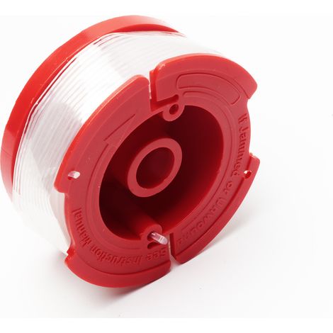 Convient pour CRAFTSMAN CMZST065 / CMZST120SC — Ensemble bobine et capuchon pour coupe-bordures (fil en nylon) — (3 bobines + 1 capuchon + 1 ressort) (1/4)