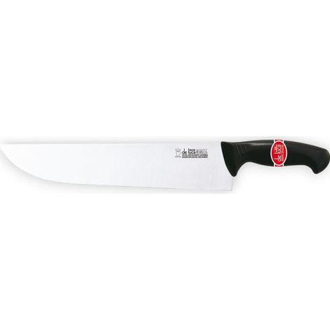 Coltello affettare 36 cm lama acciaio inox temperato 3 mm manico ergonomico antiscivolo polipropilene cucina (1/2)
