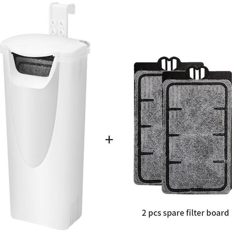 3W Turtle Aquarium-Wasserfilter – Durchflussrate 200 l/h, Wasserstand 2,5–10 cm
