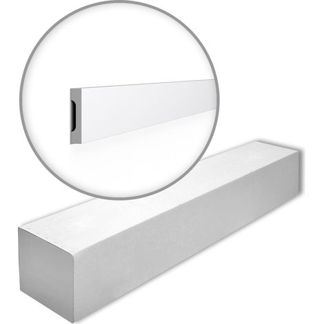 NMC WD2-2200-box WALLSTYL Noel Marquet 1 Scatola 21 pezzi Telaio della porta fregio design moderno bianco  46,2 m