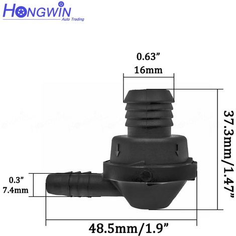 Einwegventil für Volkswagen PCV-Entlüftungsschlauch 030103175B (1/4)