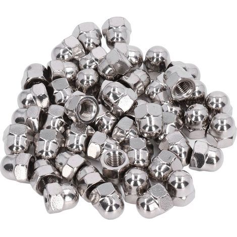 Kit d'accessoires de fixation en acier inoxydable 304, écrou à capuchon, 50 pièces, pour l'entretien et la réparation M8 (1/5)