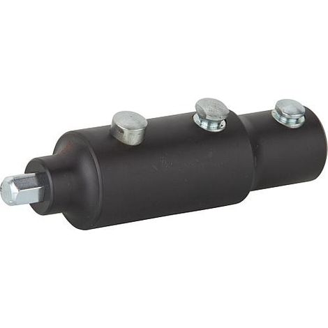Fixation Duo 1" + 11/4" avec insert 6 pans