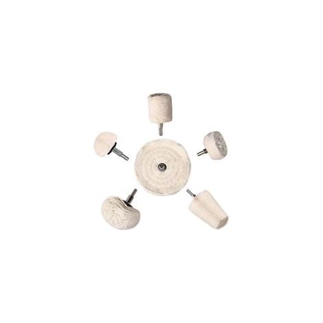 Accessoires de polissage, tournevis sans fil, meules/pads/cônes de polissage, brosses coniques, coton, pour perceuses