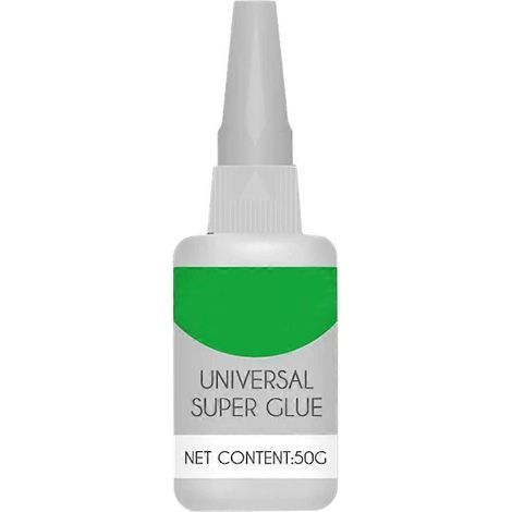 Colle instantanée super adhésive puissante et universelle pour réparations ménagères (1/4)