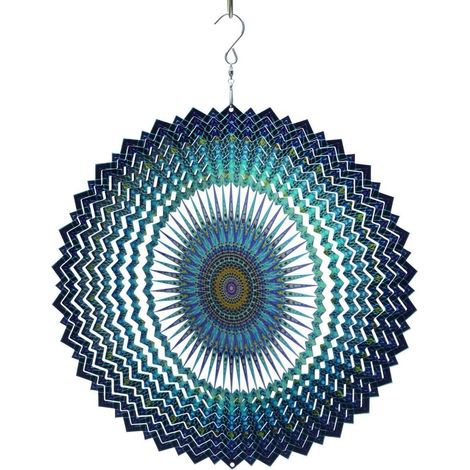 Mobile à vent design Mandala Space