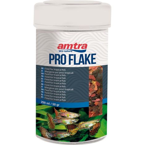 Amtra Pro Flake 250 ml – Flockenfutter 50 g für Fische