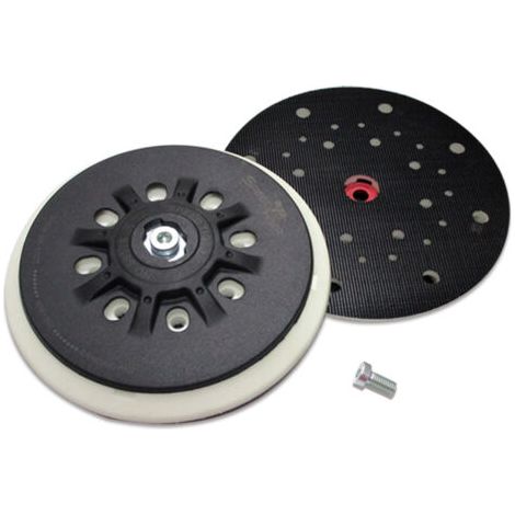 150 mm 8-Loch Schleifteller passend für Bos-ch Exzenterschleifer ETS 150, ETS EC 150, LEX 150, WTS 150/7 498987 (weich), 1 Stück (1/3)