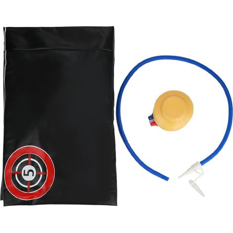 Sac de frappe gonflable pour boxe et arts martiaux avec pompe à pédale (1/5)