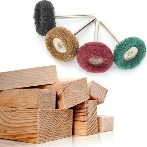 Kit de 80 disques abrasifs de 25 mm pour le polissage et le lustrage (1/5)