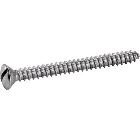 Vis à tôle ACTON 624044 inox A2 4,2 x 13 mm tête fraisée bombée fendue boîte 200 (1/3)