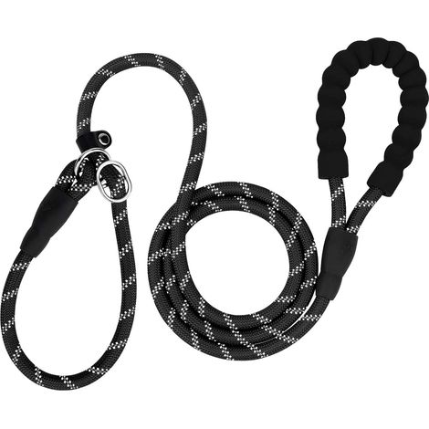 Laisse de dressage réfléchissante pour chien, laisse de dressage, laisse réglable pour chien (1/5)
