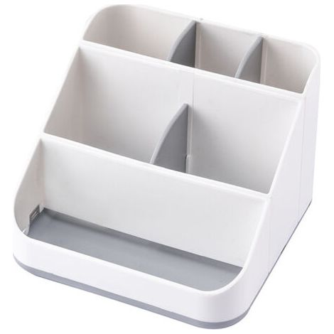 Sollbry Porte Brosse à Dents, Support Brosse a dent Electrique, Porte Brosse à Dents et Tubes de Dentifrice, Pporte-brosses à Dents avec Trou de Vidange Organisateur de Salle de Bain (1/5)