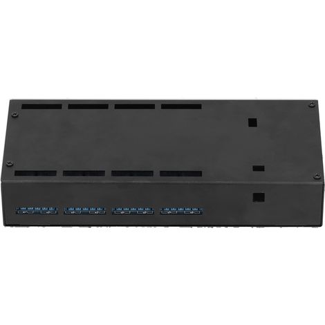 Relais RJ45 à 16 canaux, usage général, composant électronique en alliage d'aluminium (1/5)