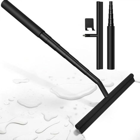 Retractable silicone shower scraper, shower scraper, window shower scraper, household cleaning tool (1/5)