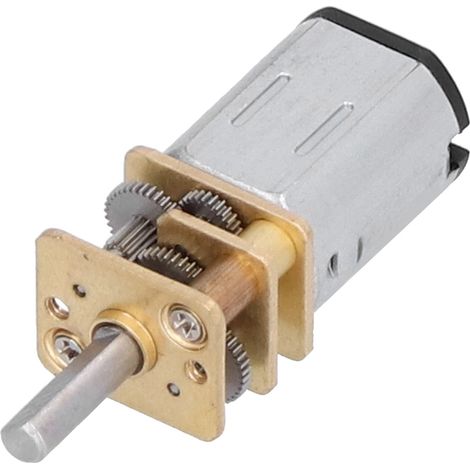 Moteur à engrenages DC 6V 300 tr/min 12FN20 - Pièce de rechange en métal pour réduction de vitesse (1/5)