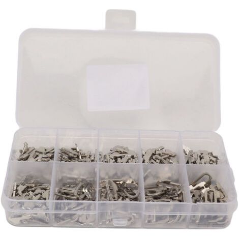 380 pièces de lames de verrouillage en acier inoxydable pour voiture, accessoires de réparation de ressorts et de plaques de verrouillage pour HON66 (1/5)