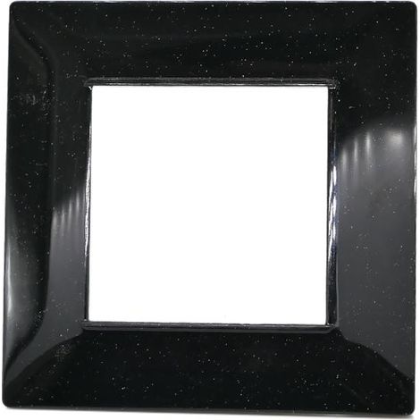 PLACCA 6002-19 2P NERO GLITTER/VMR-PLN TECNOPOLIMERO