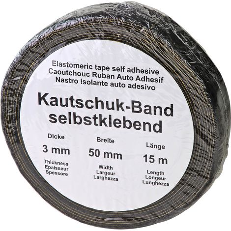 Austroflex Kautschukband 50x3mm x 15m selbstklebend für Rohrisolierung (1/4)