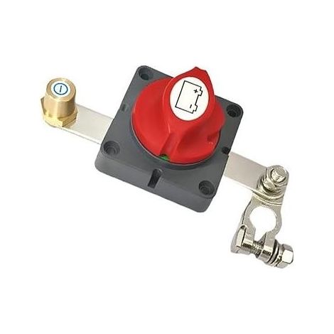 Disjoncteur de batterie étanche automatique - Interrupteur principal de batterie - Isolateur de batterie - Pour voiture, moto, bateau, caravane, yacht, bus, camion, ATV, SUV, marine (1/5)