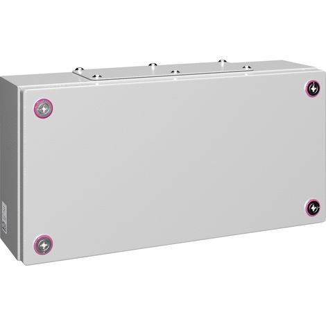 Rittal KX 1532.000 Installations-Gehäuse, Wand-Gehäuse 400 x 200 x 120 Stahlblech Lichtgrau 1 St.