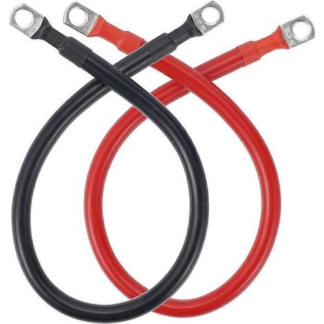 2AWG-Stromkabel für Wechselrichter, Batterieanschlusskabel, SC35-10-Anschlussklemme, Solarzubehör, 50 cm (1/5)