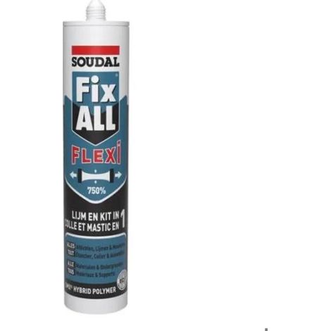 Soudal Fix ALL Flexi mastice-colla polimerico nero 290 ml