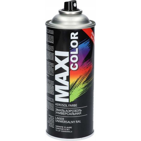 Vernis acrylique bleu ultramaryn brillant maxicolor ral5002 400 ml spray motip (1/2)