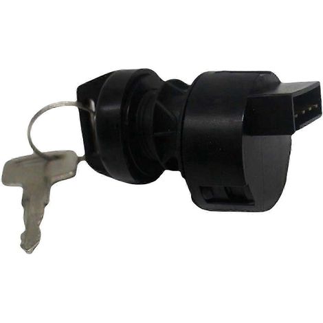 Bloqueo del interruptor de encendido, piezas duraderas, color negro para Polaris Sportsman Hwy (1/4)
