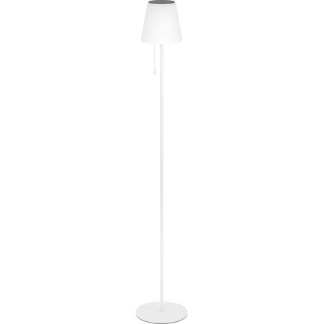 Lampada Ricaricabile Moderna Scordiano-L Acciaio Bianco Led 2,3W 220Lm Ip44
