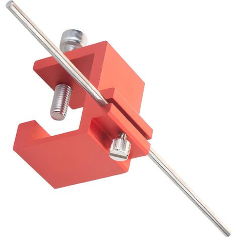 Herramienta de alineación precisa y rápida fabricada en aleación de aluminio - Roja (1/2)