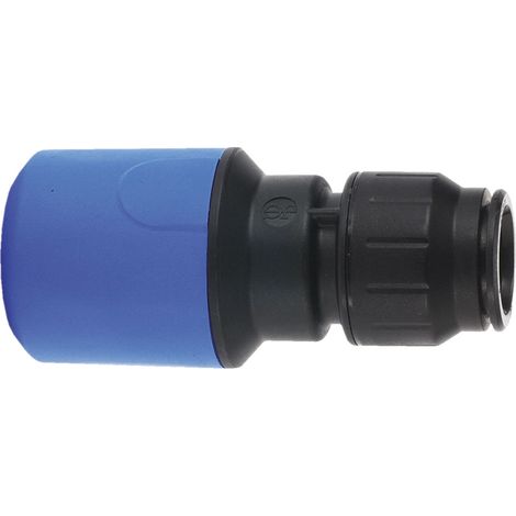 JG Speedfit Blue Adapter für PE- / CU-Rohr Ø 15 x 25 mm - für Kaltwasseranwendungen - DVGW