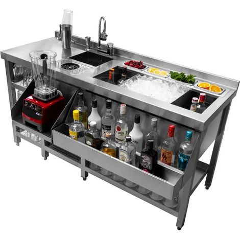 Deluxe Cocktail Bar Station