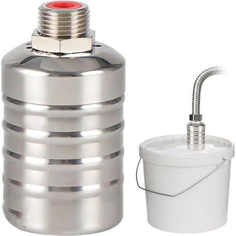 Vanne à flotteur automatique en acier inoxydable 304 Régulateur de niveau d'eau sans électricité Haute résistance à la température et pression Pour piscine et réservoir (1/5)