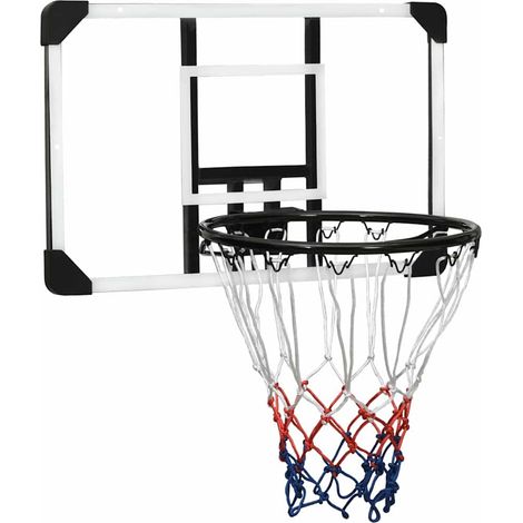 vidaXL Basketball Backboard Transparent 71x45x2,5 cm Polycarbonate