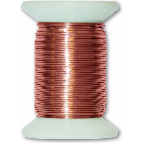 Chapuis VFCA2 Filo metallico in rame - Diametro 0,4 mm - Lunghezza 30 m
