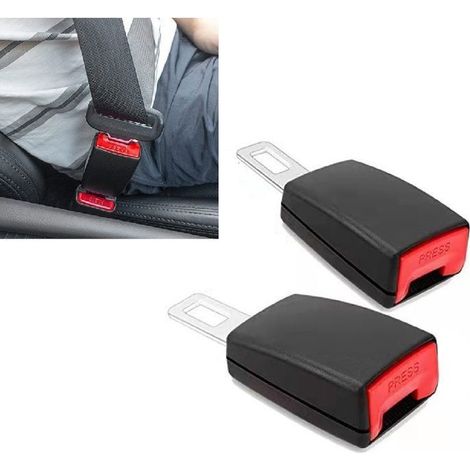 2 pièces boucle de ceinture de sécurité rallonge de ceinture de sécurité sangles de fixation universelles rallonge de ceinture (1/5)