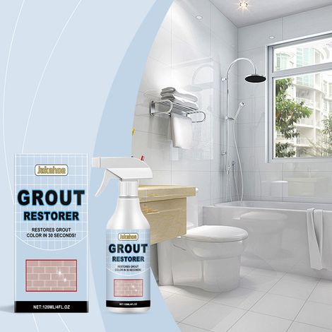 Fugenreiniger, wasserfester Reiniger für Haushaltsfliesen aus Keramik, Bodenfliesen, Küche, Toilette und WC-Ränder – 120 ml -- DE (1/5)