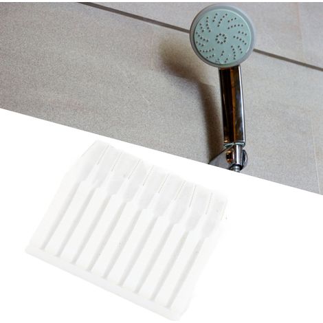 Brosse de nettoyage anti-calcaire pour trous et jets de douche - 10PCS - Polypropylène, nylon et métal - Dimensions 7.8 x 6.2 cm (1/5)